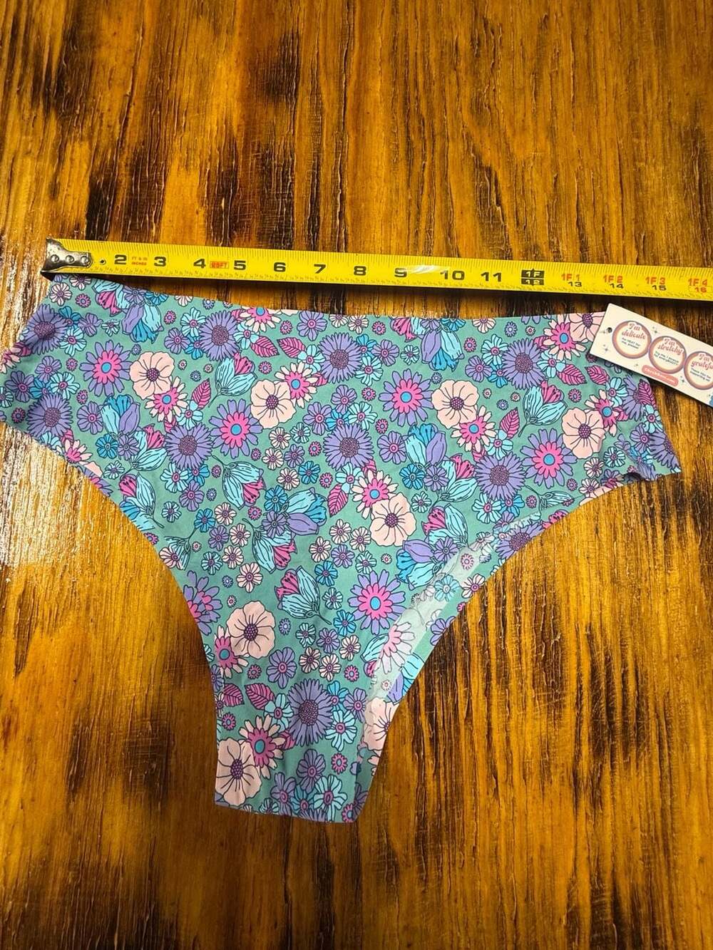 Cheek Boss Floral Print High Waisted Cheeky Underwear